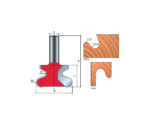 ΚΟΠΤΙΚΟ ΡΟΥΤΕΡ ΧΟΥΦΤΑΣ Freud  D47 Α12 Door pull bit 99-00712P - Image 2